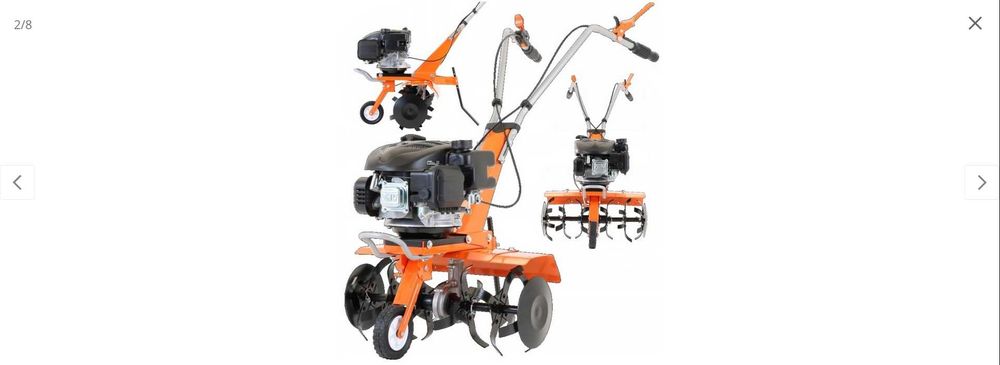Kultywator glebogryzarka  spalinowa do ziemi gleby LONCIN 5KM 36 - 60 cm
