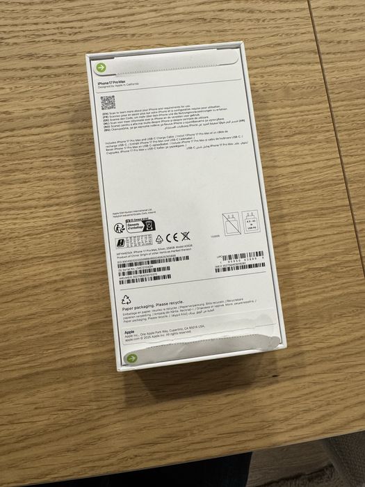 Iphone 17 pro max - 256GB