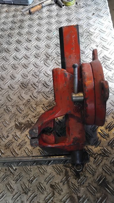 Imadło obrotowe niemieckie 120mm solidne stalowe