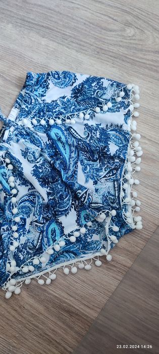 piękne krótkie spodenki firmy BIK Bok rozm. S