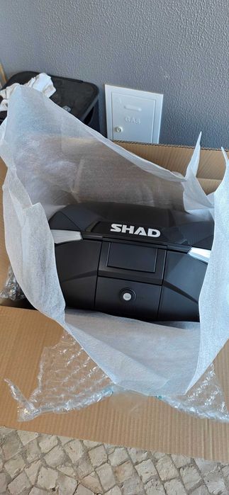 Mala Top Case SHAD SH58X Carbon - Nova na Caixa