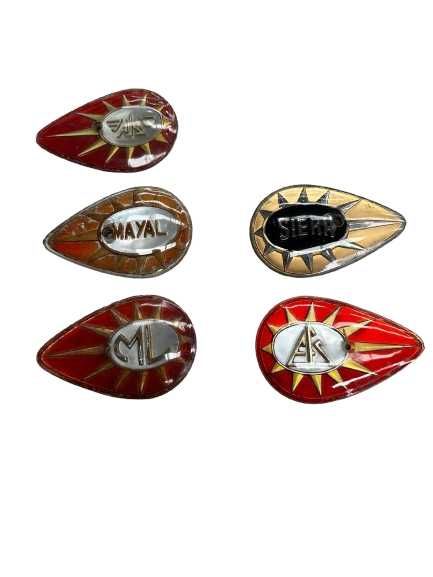 Emblemas para depósitos motorizadas