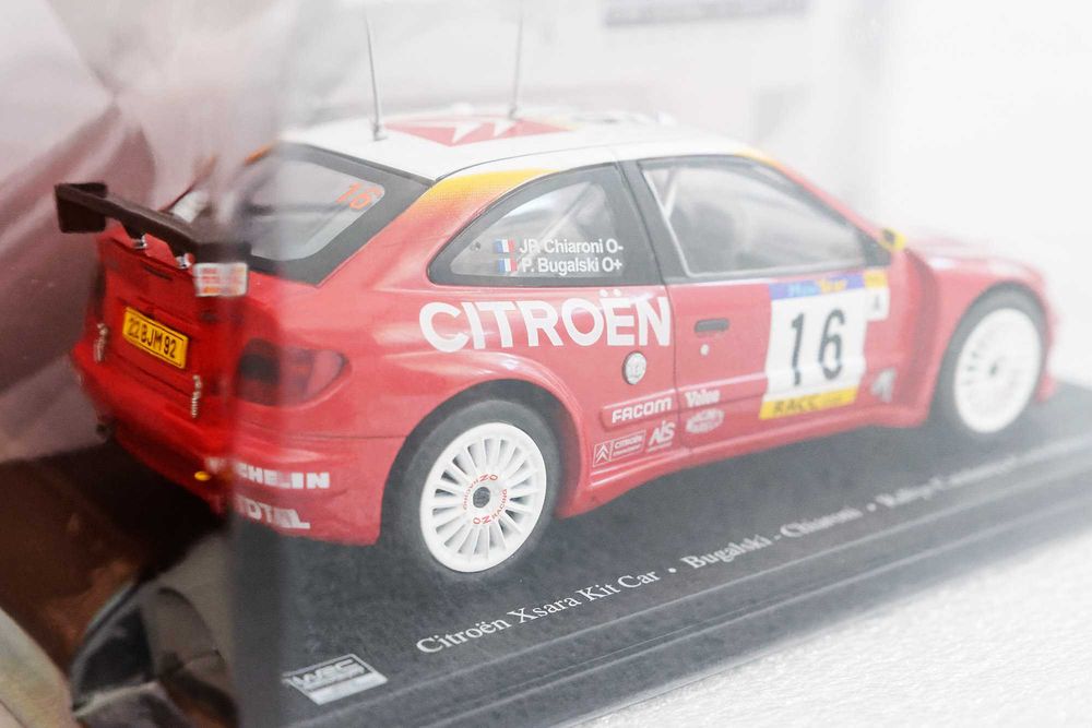 CITROEN XSARA KIT CAR  1:24 Hachette WRC 1999 Philippe Bugalski