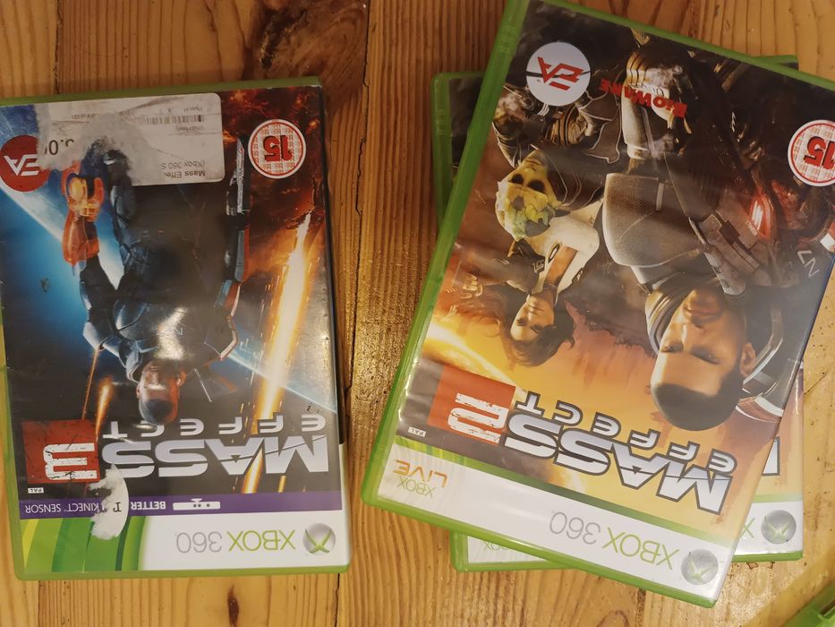 Mass na Xbox 360 effect 2 i 3