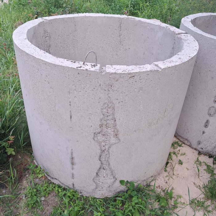 Продам кільце бетонне 1м, 1.5м. Є нові і Б/у, є кришки. Гнучка цінова