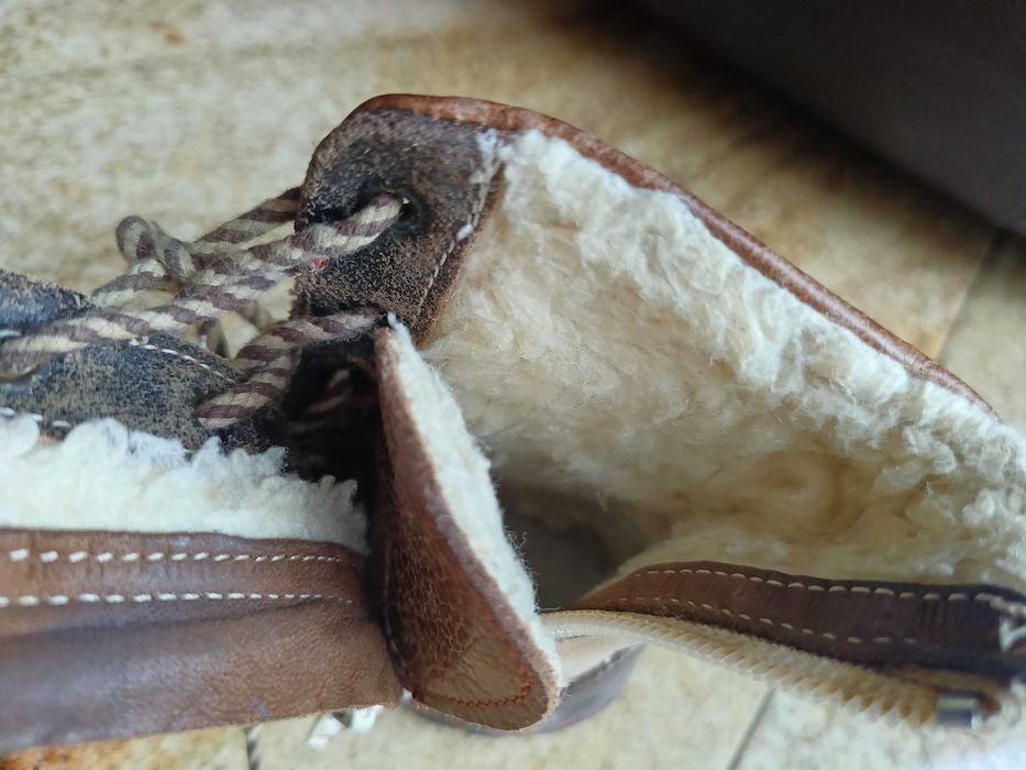 Kozaczki dziecięce skórzane 20