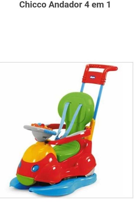 Andador 4 em 1, da Chicco