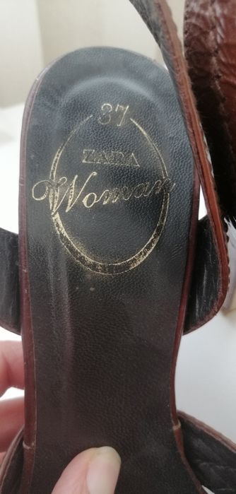 Sandalias Zara como novas