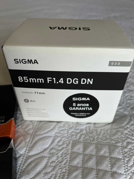 SIGMA AF 85mm f/1.4 DG DN Art p/ Sony E-Mount