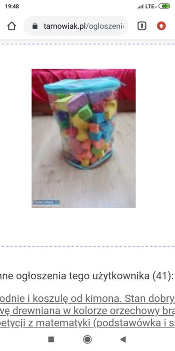 Klocki pianki klocki