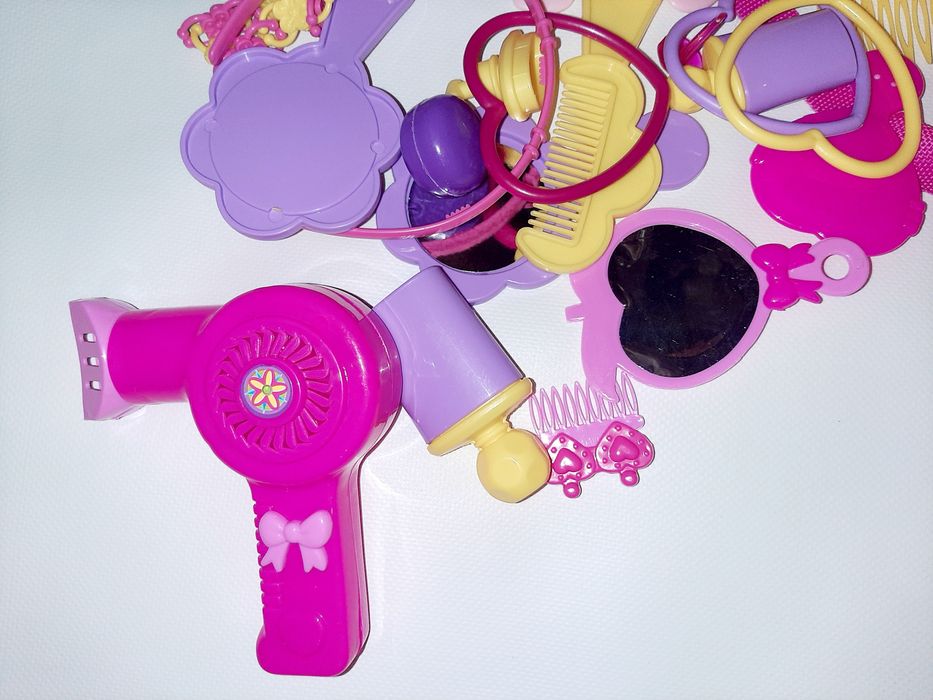 Новый игровой набор для девочек "Парикмахер" в сумочке
