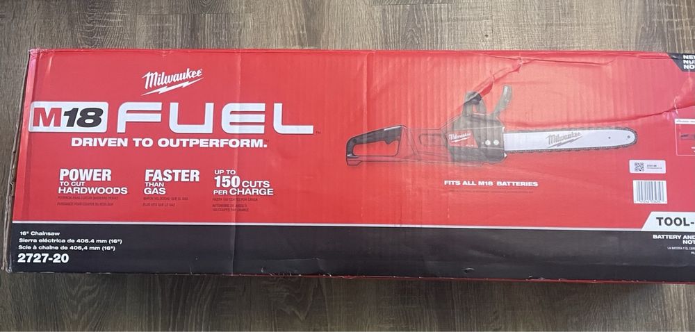 Milwaukee 2727-20 М18 ланцюгова пила 40 см