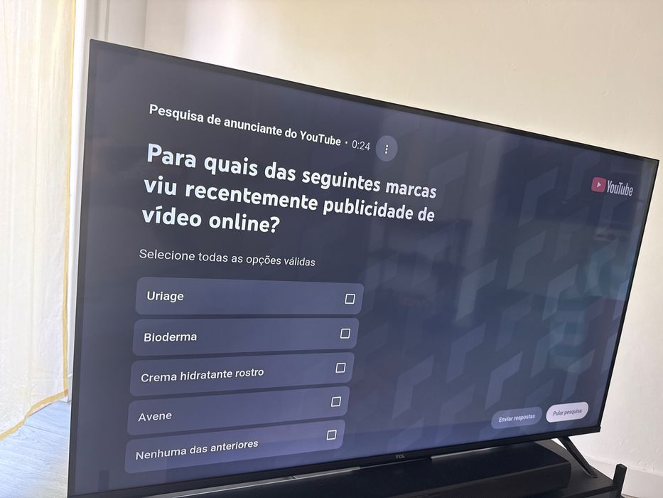 TV TCL 43” Smart TV | Excelente Estado
