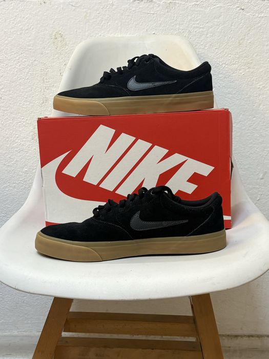 Nike Charge Suede Pretos (Tam. 44) - Como Novos c/ Caixa e Fatura