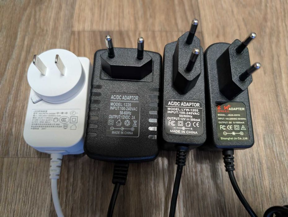 Блоки живлення БЖ 5V 12V 24V - для LED стрічки роутера камери