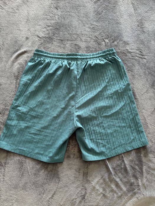 Calções azuis shein