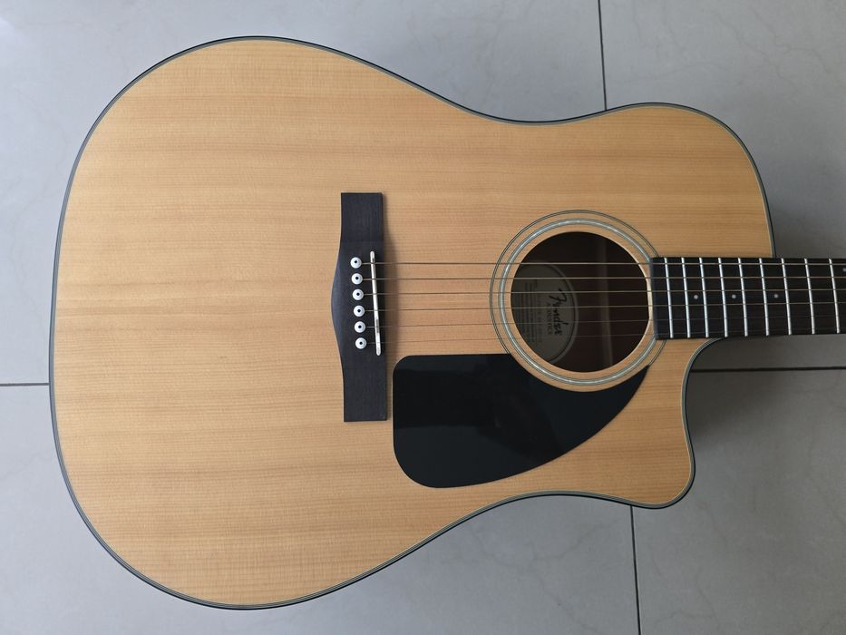 Fender CS-100CE, Gitara Elektro-Akustyczna + akcesoria, pokrowiec, kabel