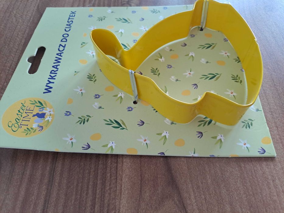 Empik Foremka do ciastek Wykrawacz Królik Zając Easter Wielkanoc Żółty