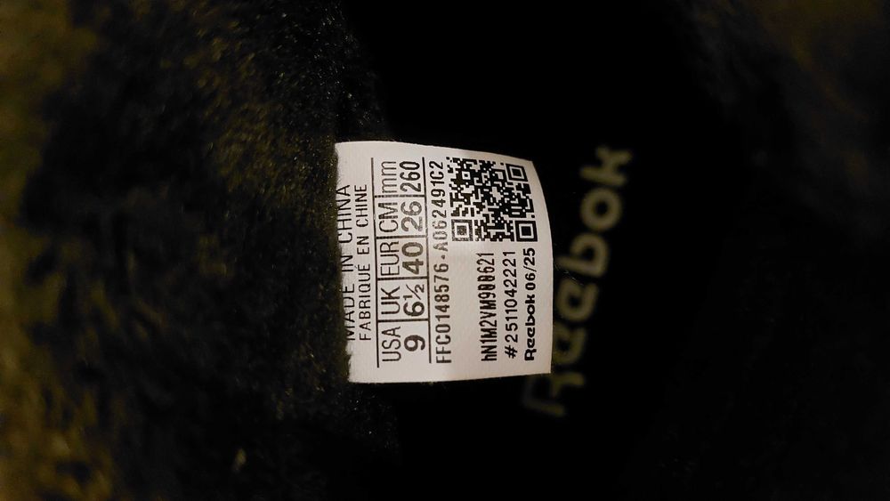 Nowe zimowe męskie buty Reebok Snow Stride Rozmiar 40