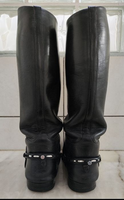 Botas Equitação Em Pele