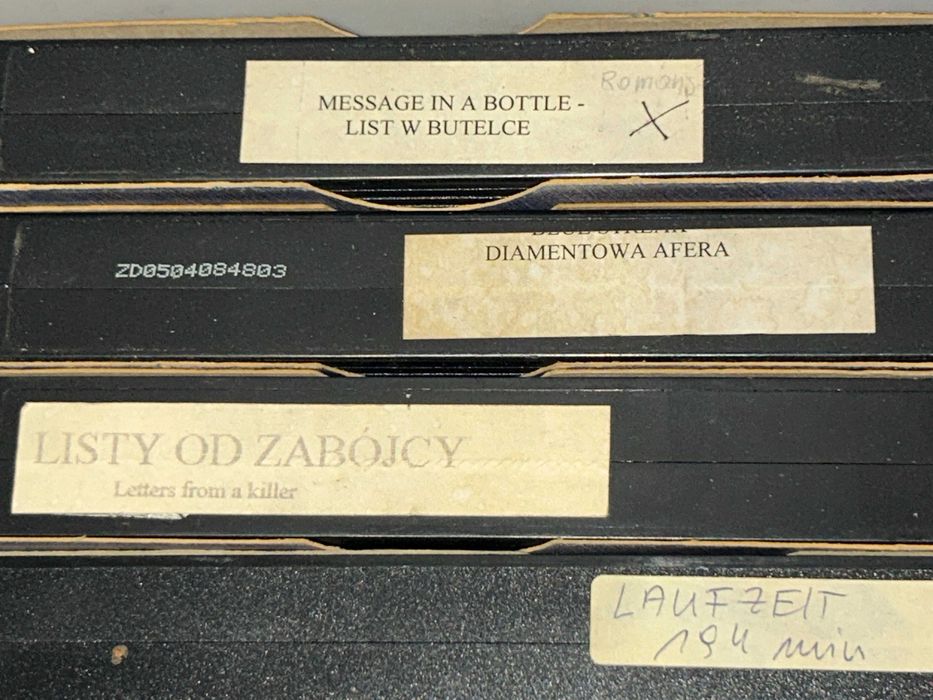 Kasety VHS - 14 sztuk