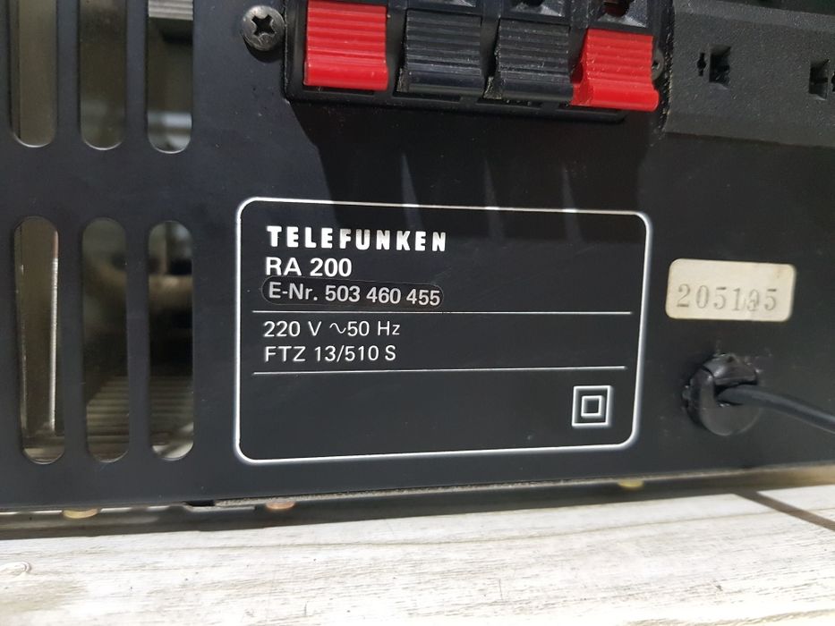 Стерео Підсилюва/Усилитель Telefunken RA 200+1.  2x70Вт з  Німеччини
