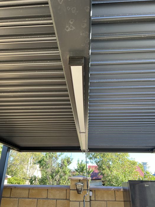 супер пергола из алюминия . Беседка, альтанка , навес.