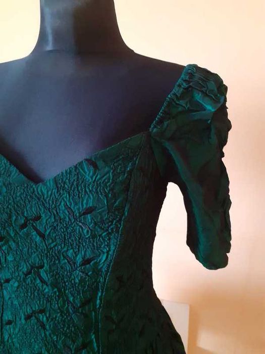 42 Sukienka na wesele suknia balowa wieczorowa długa vintage retro Bhs