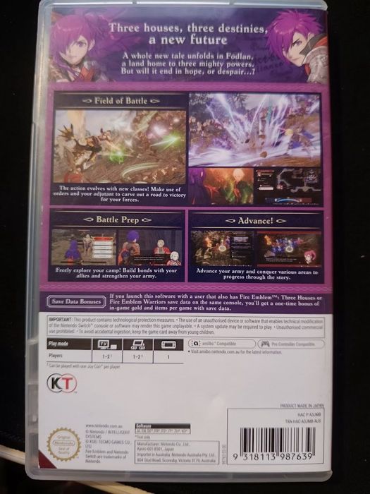 Картридж Fire Emblem Warriors: Three Hopes [Nintendo Switch] Б/У