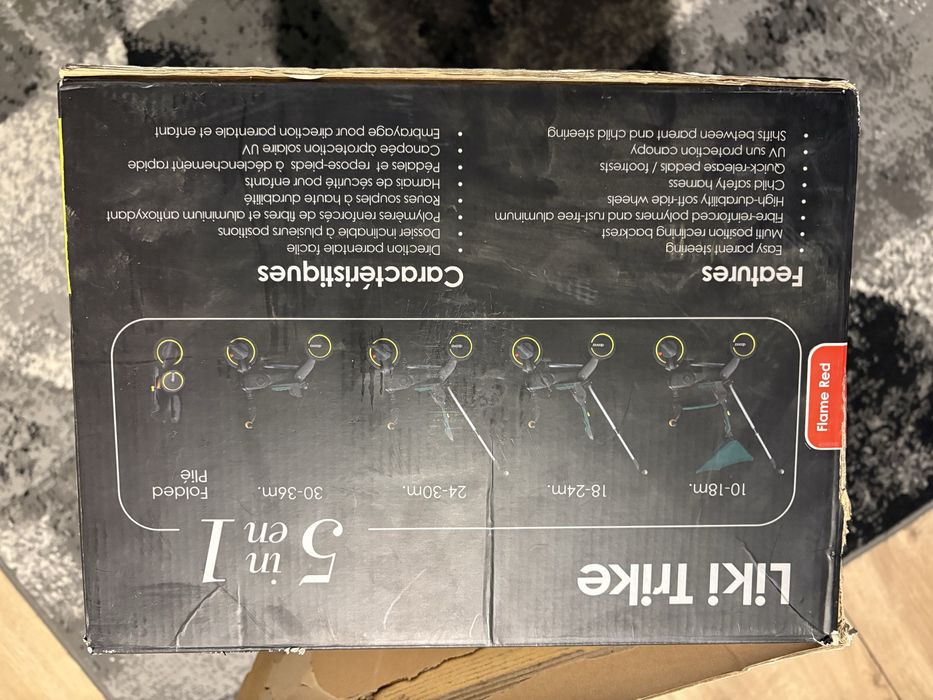 Rowerek trzykołowy doona