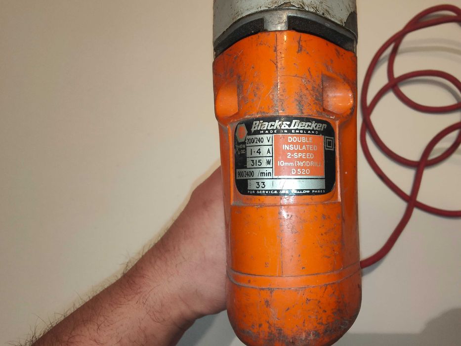 Wiertarka Black&Decker 2 zakresy obrotów Kluczyk