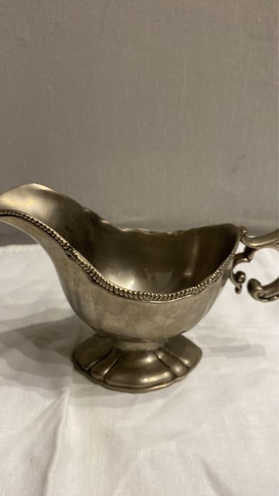 Сливочник посеребрённый