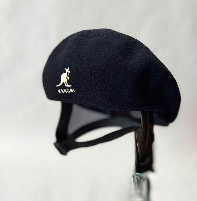 Вінтажна кепка-берет kangol wool 504 flat cap