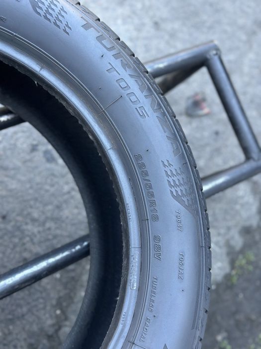 Топові шини‼️Bridgestone Turanza t005 98V 225/55 r18 8.8мм 2023рік
