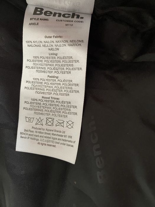 Nowa dluzsza kurtka marki Bench
