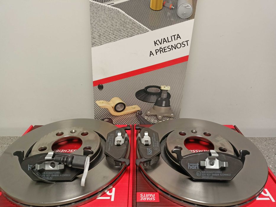 Audi A3,Bora,Octavia,Leon Tarcze hamulcowe przód+klocki.> PROMOCJA !!!