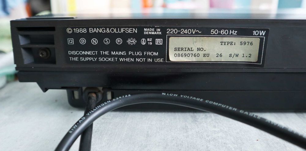Проигрыватель пластинок Bang Olufsen BeoGram 3500 картридж ММС-2