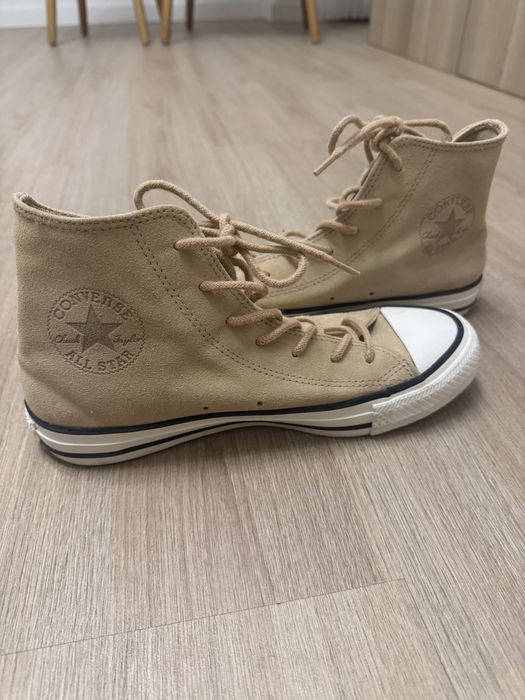 Sapatilhas all star bege tam. 37