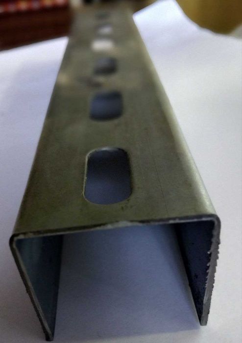 Профіль оцинкований (З'єднувач)  U35х41х35х1,5мм 0,3м.