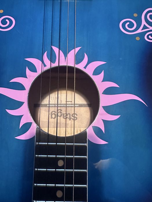 Gitara Stagg Lily Cloud z pokroecem
