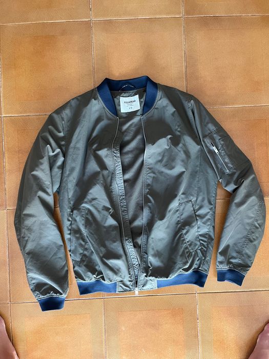 Casaco Bomber Jacket (Medium) - Olive Green (Pull&Bear)