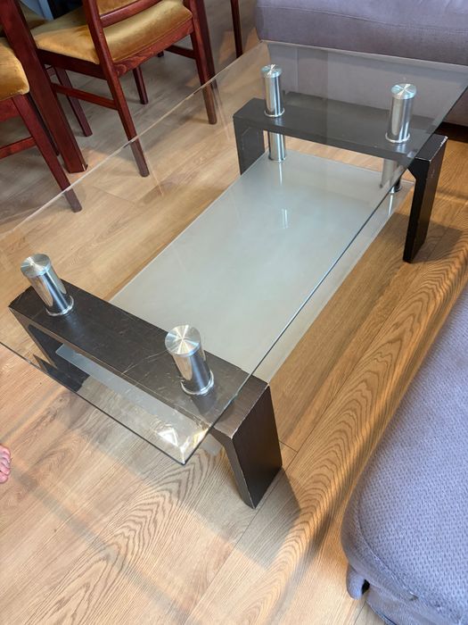 Stolik kawowy szklany