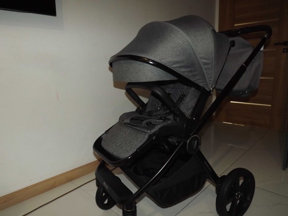Venicci upline Grey 3w1 Fotelik Cybex Cudowny lekki zestaw Wysyłam