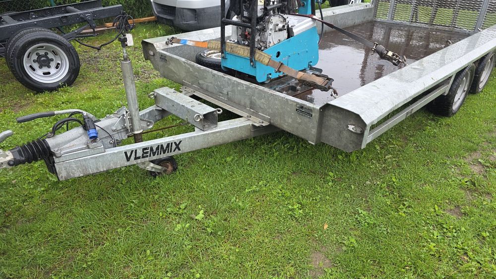 Przyczepa lawetat pod koparki Vlemmix 3500kg dmc