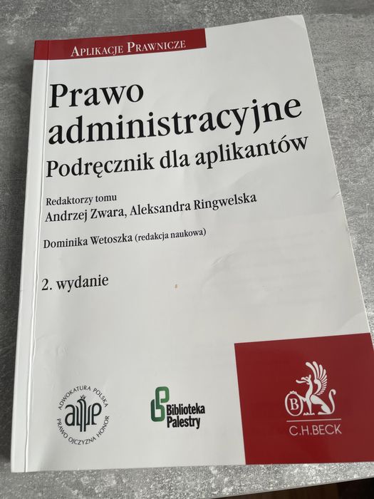 Prawo administracyjne podręcznik dla aplikanów