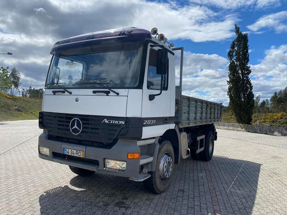 Mercedes actros tribasculante