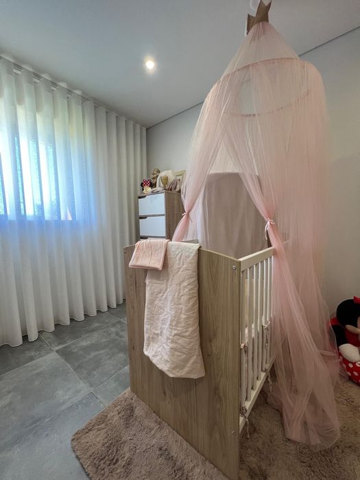 Berço bebe + acessórios