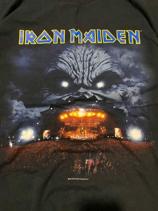 Koszulka męska Iron Maiden Rock in Rio Vintage merch 2002 XL czarny