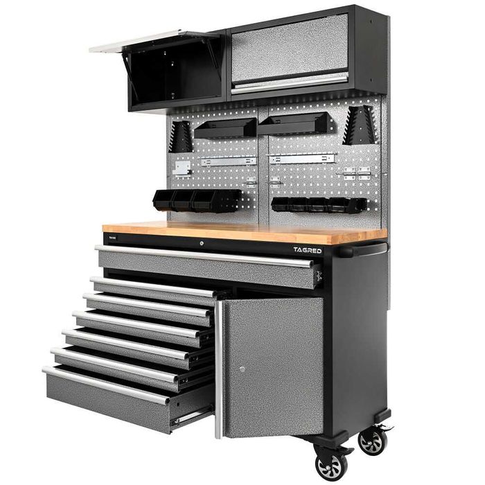 Меблі гараж оцинкована полиця TAGRED, шафа стіл верстак майстерні,шкаф