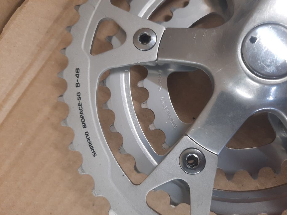 DOBRY STAN korba rowerowa shimano deore FC-MT60. 7s era kwadrat  4h13